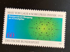 BRD 1979 Nobelpreis 60 Pf Max von Laue Physik postfrisch