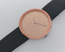 Schweizer Design-Uhr ETA 2801-2 Handaufzug 46mm