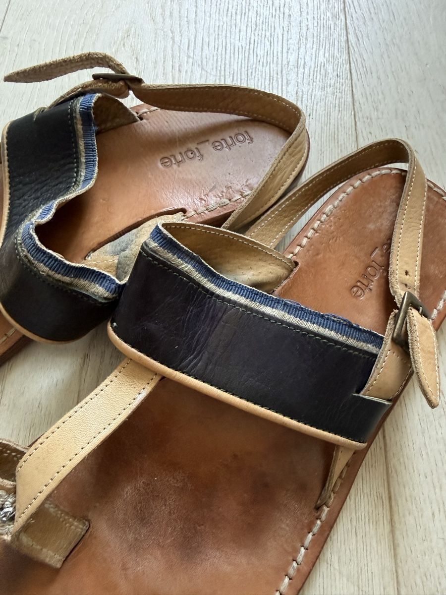 Scarpe da donna: Forte Forte Leder Sandale, GR 37 – Usato da Unterägeri venduto da Lerchemeerenge 2
