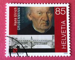 Nr.1305 Hans Ulrich Grubenmann GESTEMPELT 2009