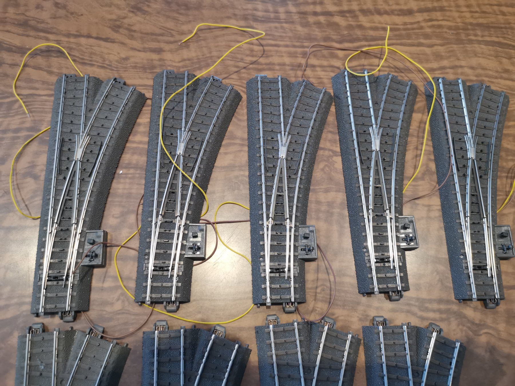Märklin Modellini di ferrovie: 9x Märklin - Weichen rechts – Usato da St. Margrethen SG venduto da tribeli98 4