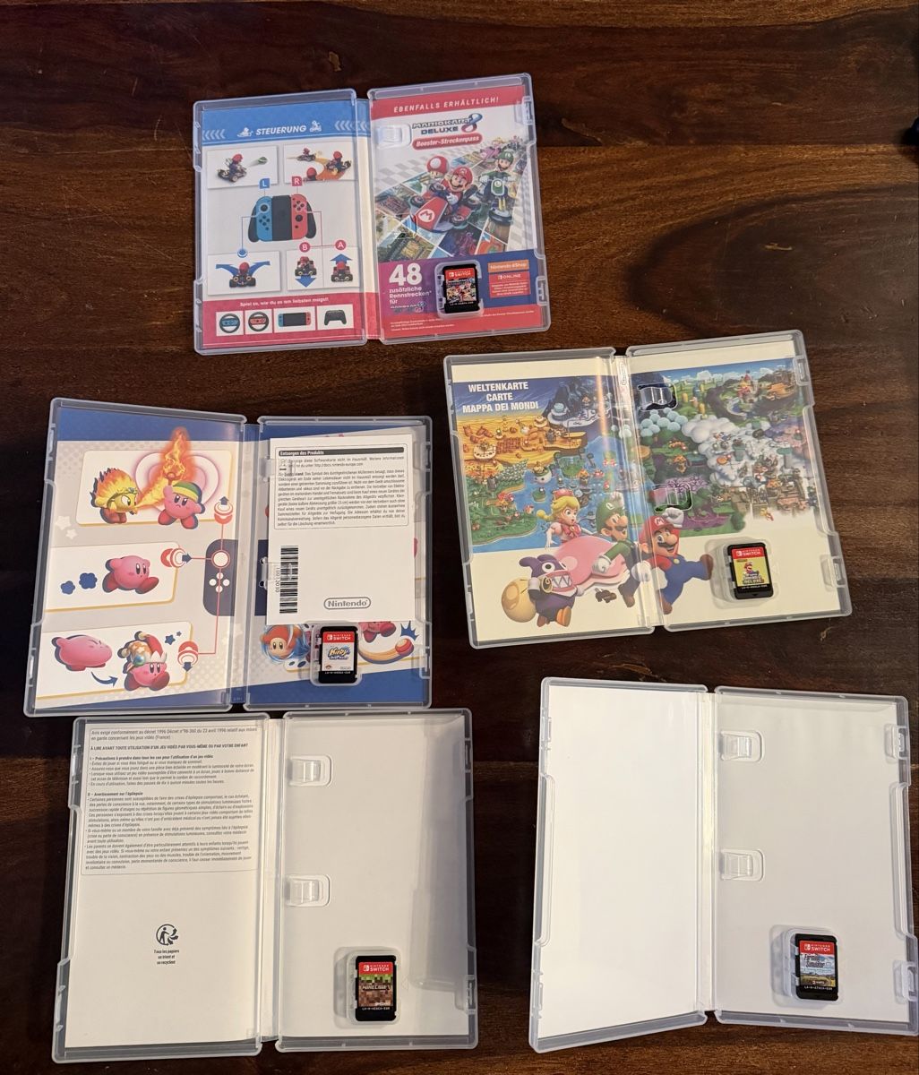 Nintendo Konsolen: Nintendo Switch OLED + Pro Controller + 5 Spiele – Gebraucht aus Zürich von Dani_46 8