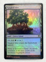 Magic the Gathering - Foil "Tangled Islet" Sammlerstück