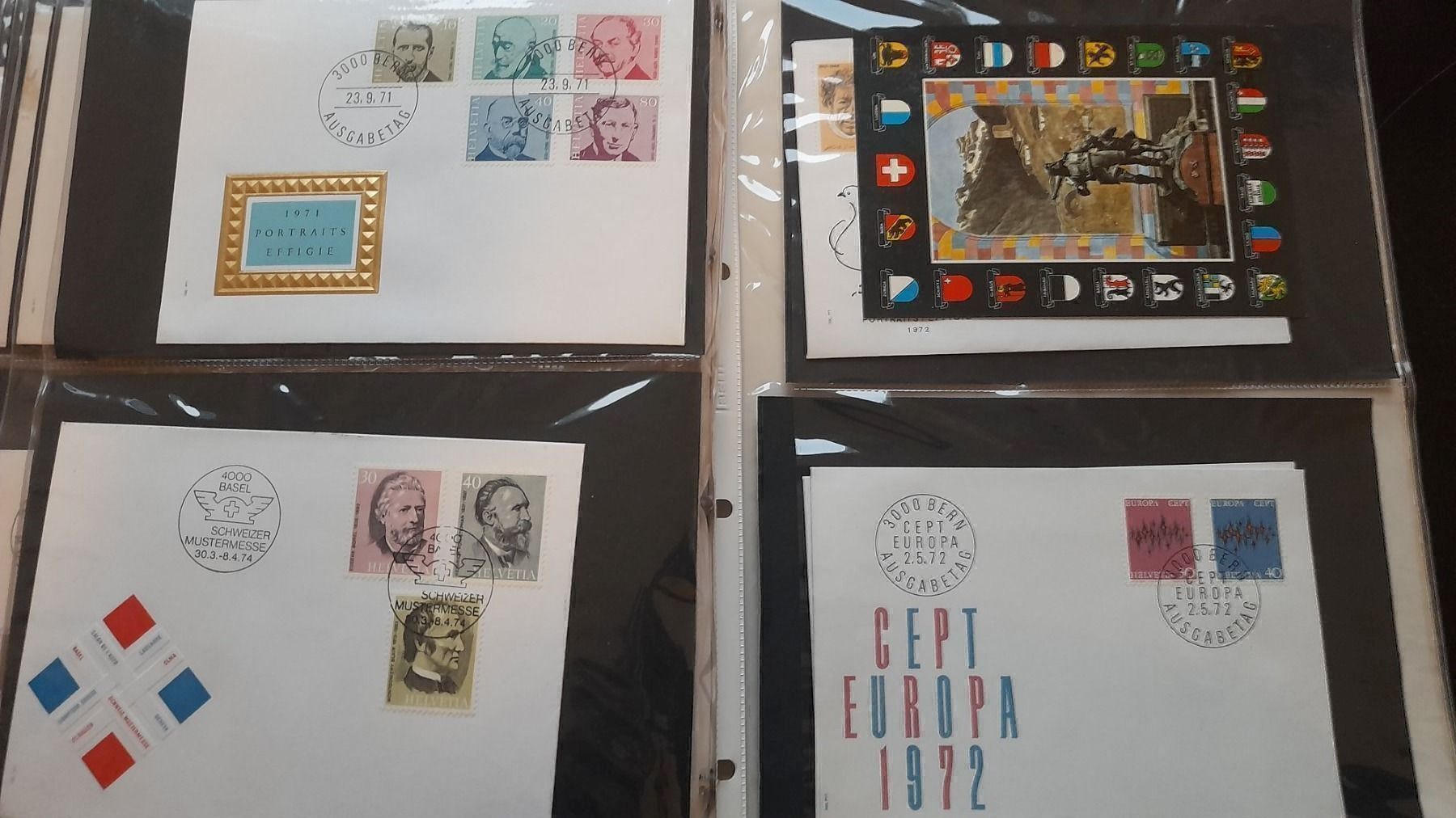 Tutti i francobolli: FDC Schweiz und diverses – Usato da Balgach venduto da SIMEON27 2