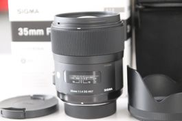 Sigma 35mm 1,4 DG HSM / Nikon F-Mount