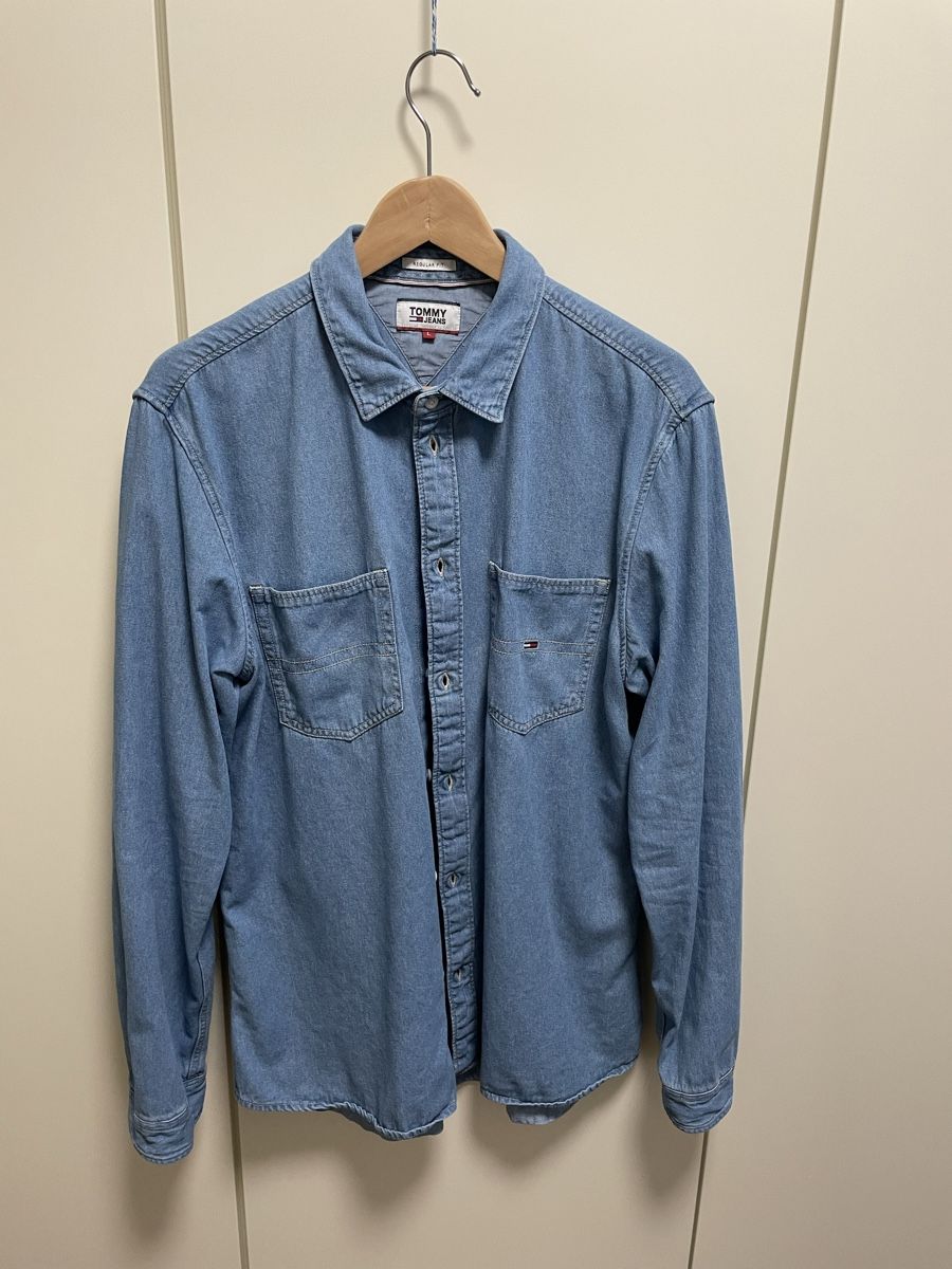 Tommy Hilfiger Hemden: Tommy Hilfiger Jeans Hemd – Gebraucht aus Birr von Lifecycle_
