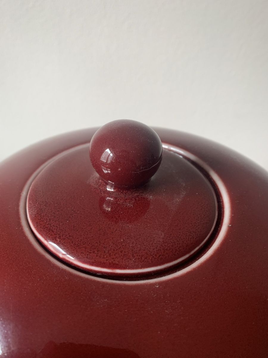 Vasi & Recipienti: Oxblood midcentury chinese gingerjar – Usato da Basel venduto da Amechan. 4