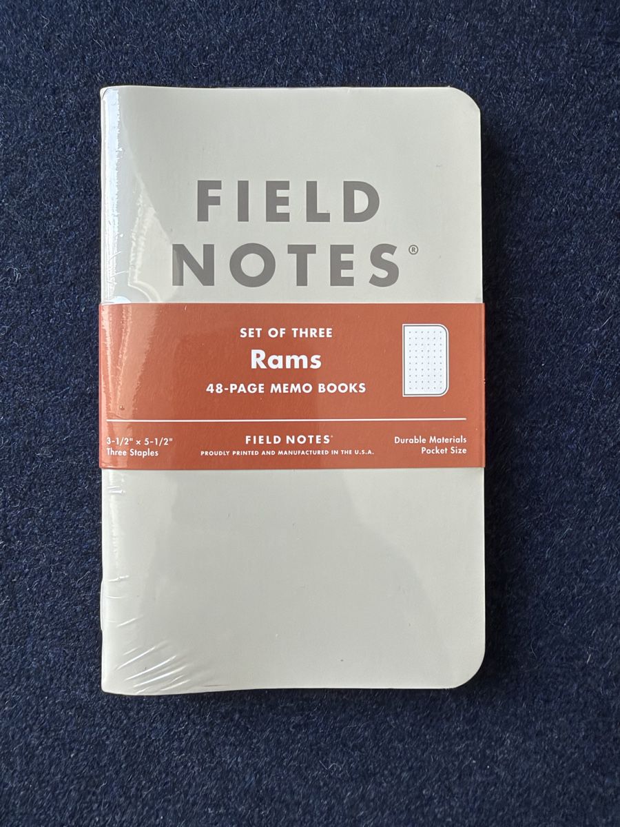 Blocs de correspondance: Field Notes - Limited Edition - Dieter Rams - 3-pack – Neuf avec emballage d'origine à Zürich par jankais3r