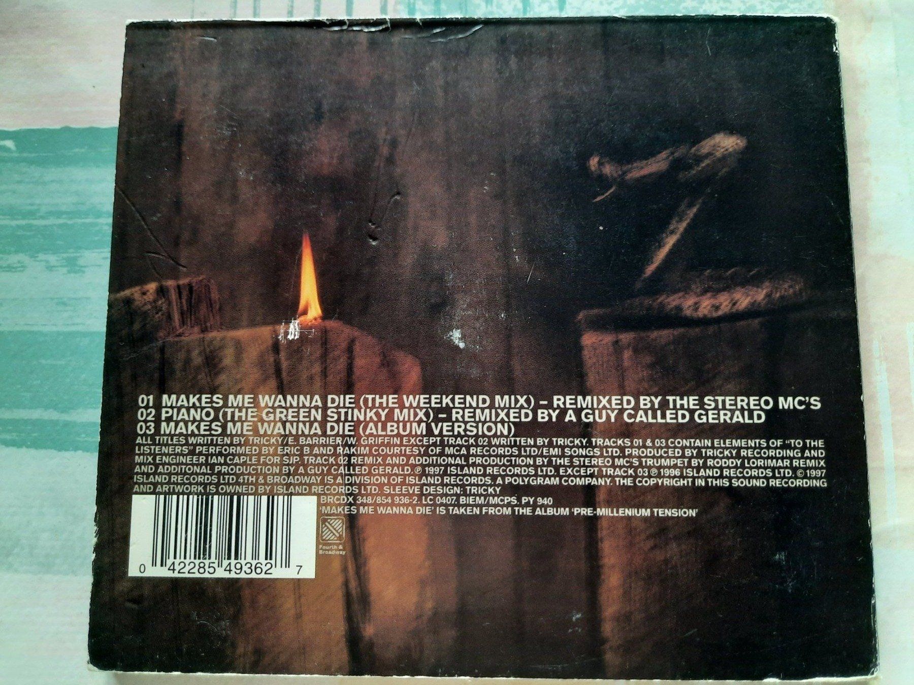 CD: Cd Tricky - Makes me wanna die – Usato da Pully venduto da bro_n52j 2