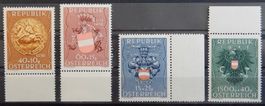 Österreich Kat. 937-940 ** 1949 Kat. 45 Euro