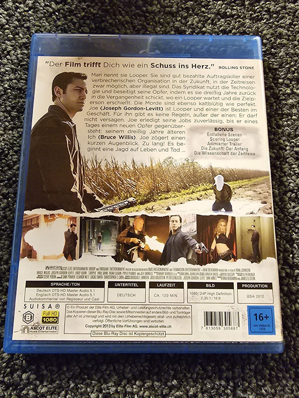 Tous les DVDs: Blu-Ray: Looper  – D'occasion à Ruswil par jan_bxl5 1