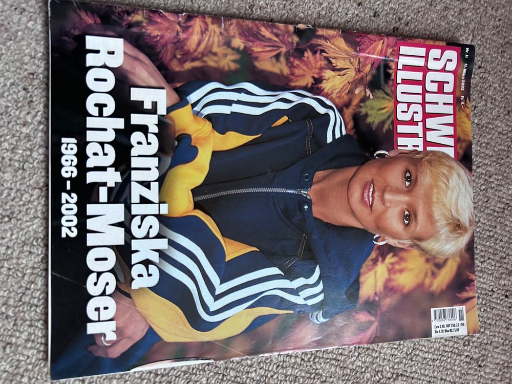 Schweizer illustrierte 11.3.2002 Franziska Rochat Moser | Kaufen auf ...