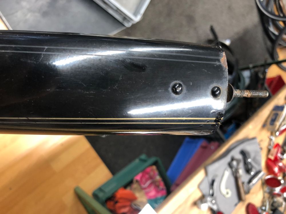 Schutzblech  hinten 28" Antik 5