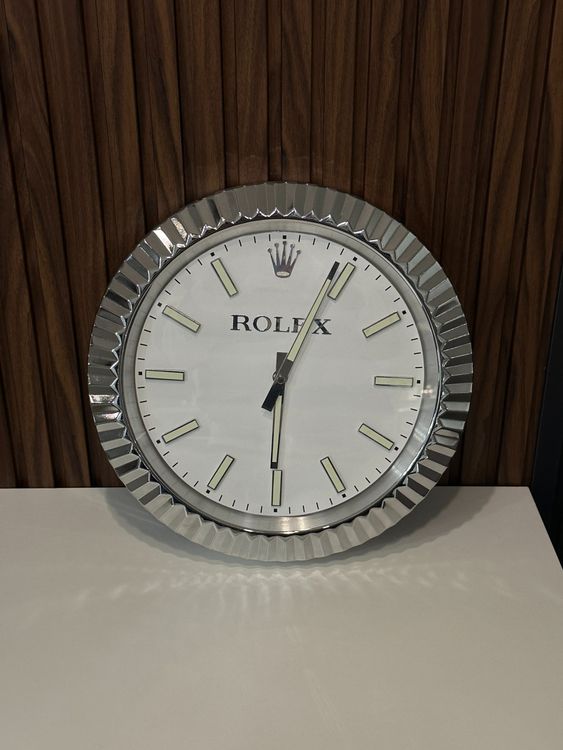 Spannende Rolex Wanduhr Original Ebenbild