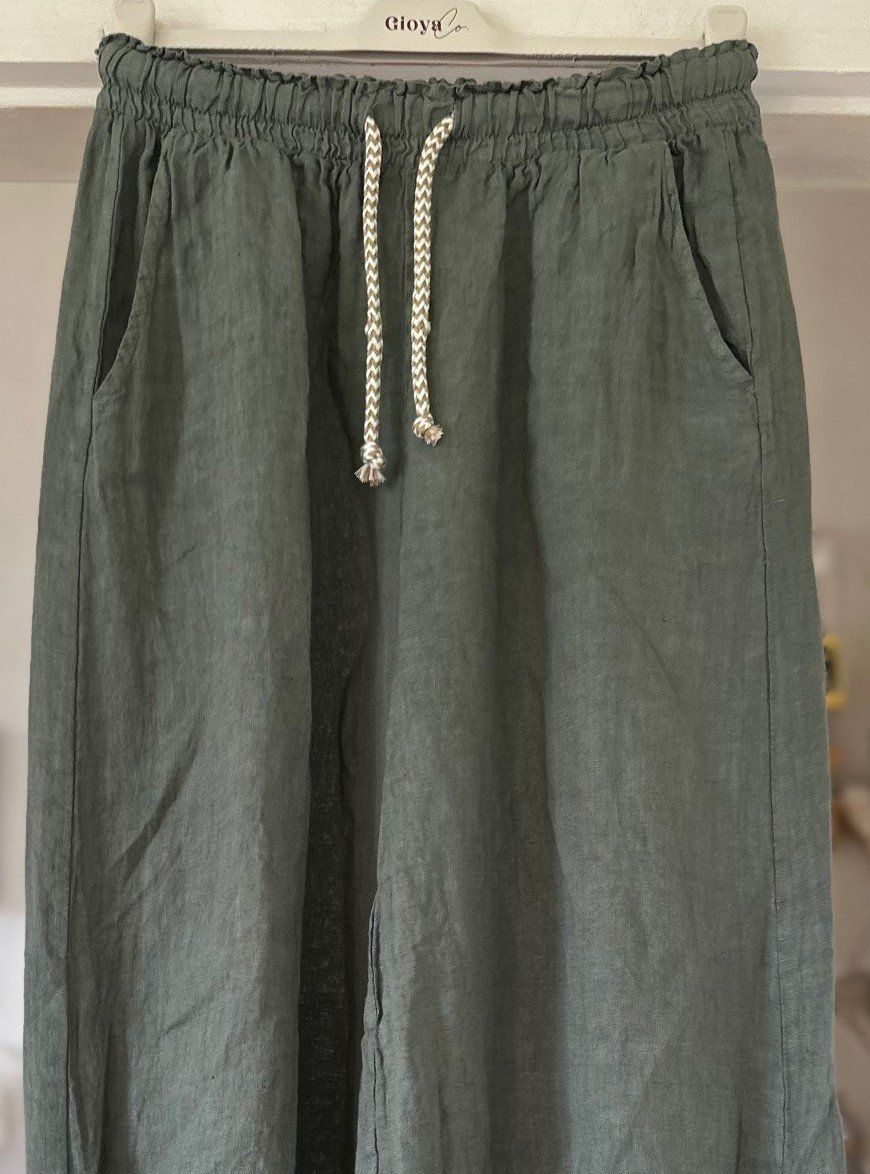 Pantaloni: PANTALONS EN LIN! M – Nuovo e nell'imballaggio originale da Locarno venduto da NicoNion 3