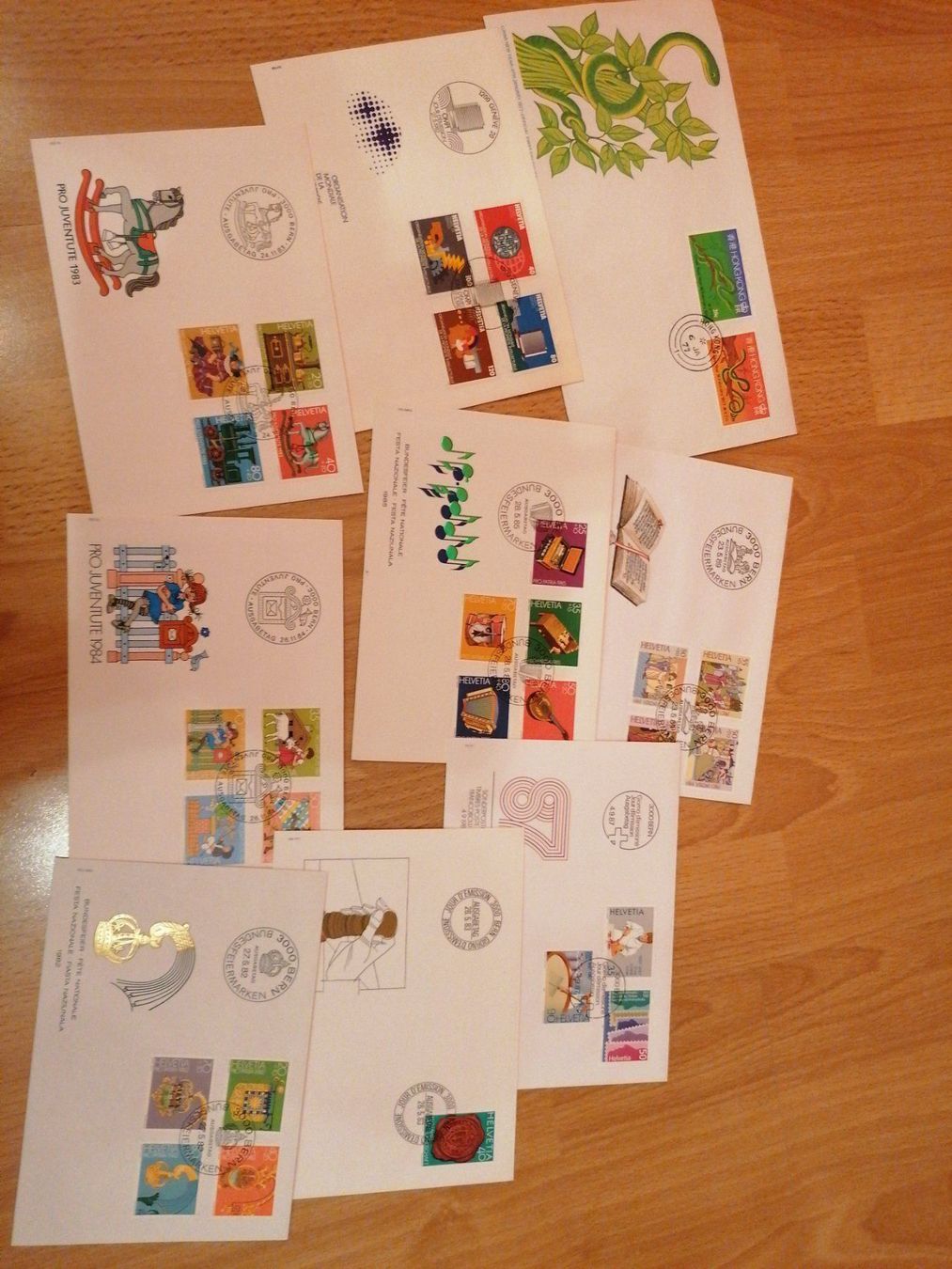 Alle Briefmarken: Briefmarken – Gebraucht aus Englisberg von senta67