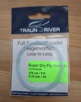 Fliegenschnur Super Dry Fly Vorfach (mit Schlaufe)