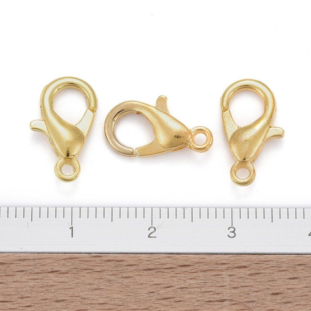Attrezzatura da arrampicata: 10 Karabiner   vergoldet 14mm – Nuovo (secondo la descrizione) da Alpnachstad venduto da perlengaby 2
