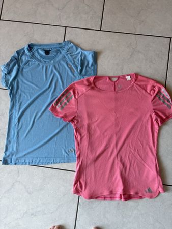 2x Damen T-Shirts Sport XS