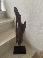 Dekoration Holz auf Sockel