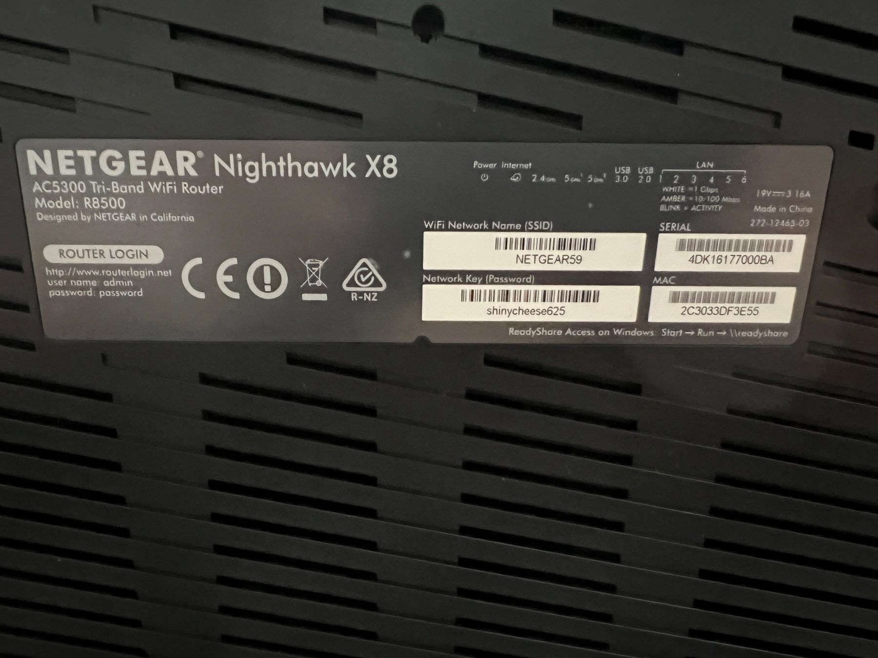 Netgear Modems & Router: Router Netgear R8500 Nighthawk X8 – Gebraucht aus Spreitenbach von nikix94 9
