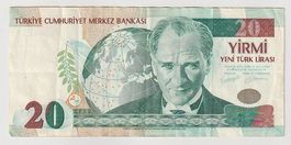 20 LIRASI - TURCHIA