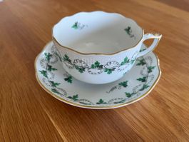 Herend Tasse mit Unterteller