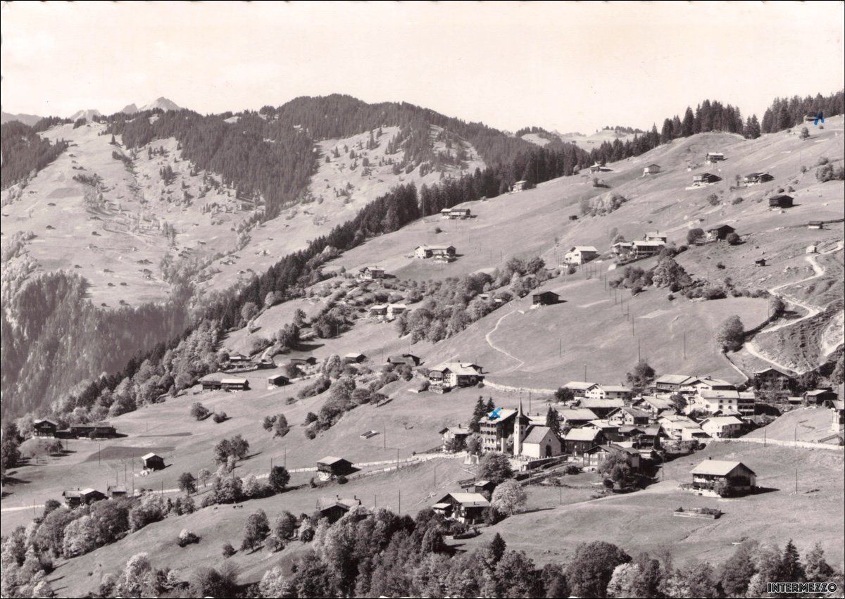 Cartoline postali: Pany GR // 1963 // Panorama – Usato da Basel venduto da intermezzo12