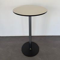 Top Design Classic Bistrostehtisch weiss