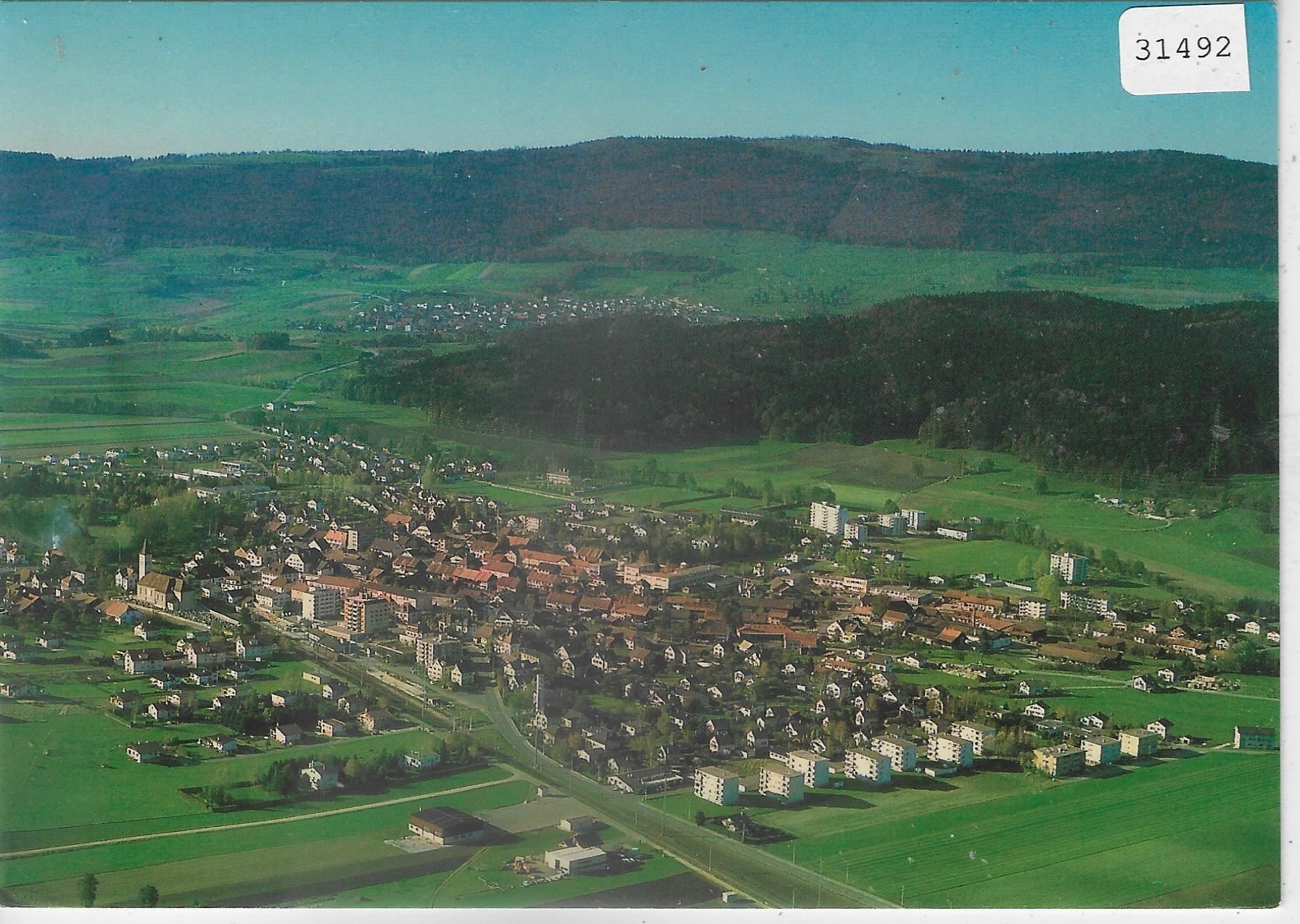 Cartoline postali: Vue aerienne - Bassecourt – Usato da Ettingen venduto da Kartenplanet