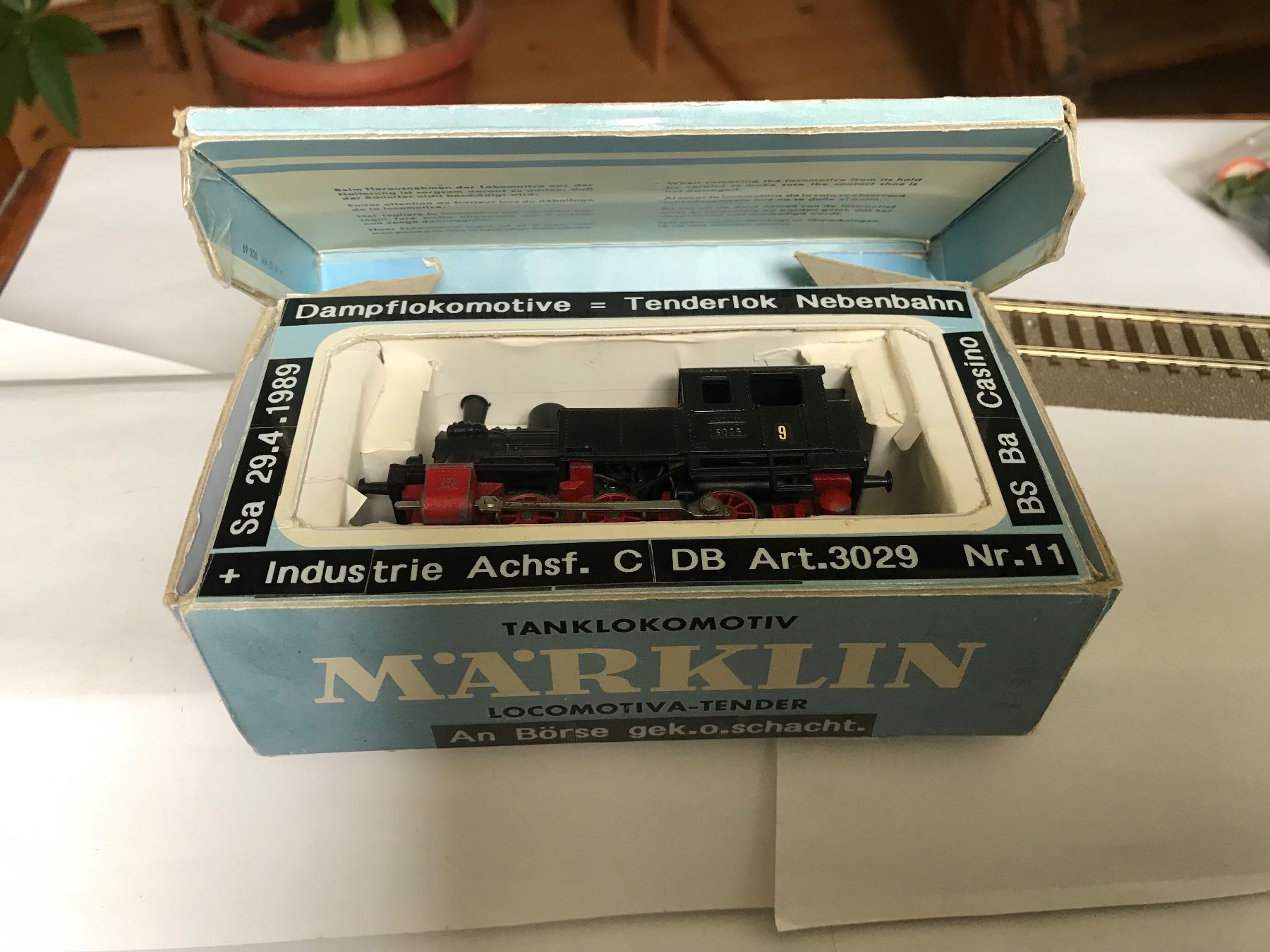 Märklin Modelleisenbahnen: märklin 3029, kleine dampflok – Gebraucht aus Liestal von ozo2005 7