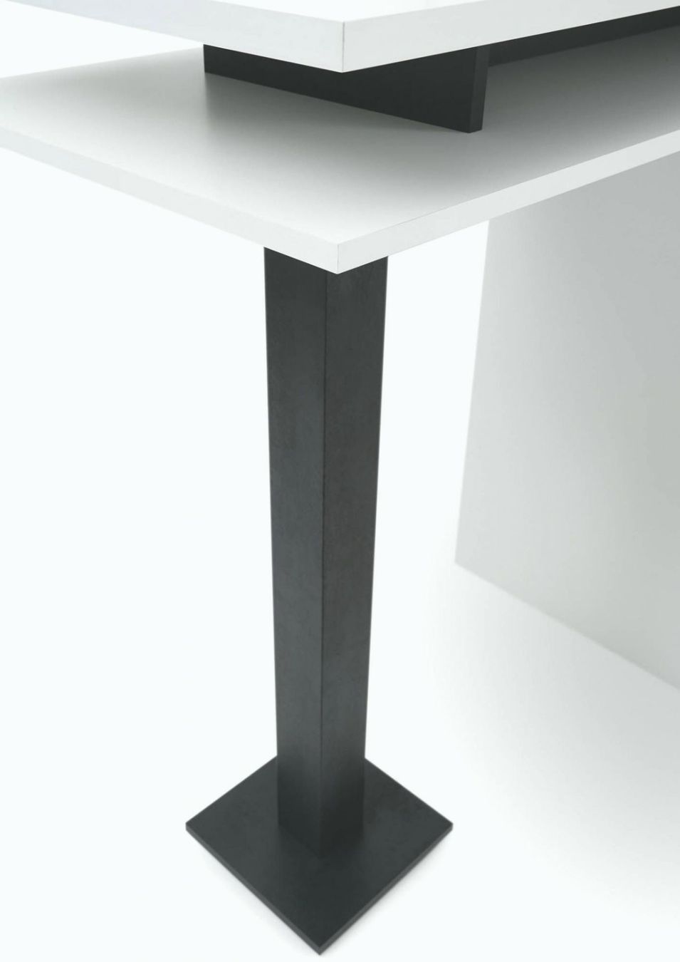 Tavoli: Bartisch mit Regal (beidseitig) - LBH 108x50x103 – Nuovo e nell'imballaggio originale da Wald AR venduto da Paul- 3