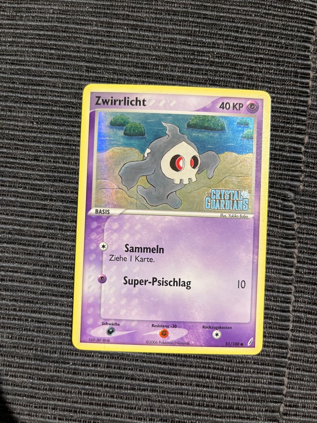 Pokémon Sammelbilder & Trading cards: Pokemon Zwirrlicht Reverse Holo Ex Crystal Guardians – Neu (gemäss Beschreibung) aus Wabern von Collectfun