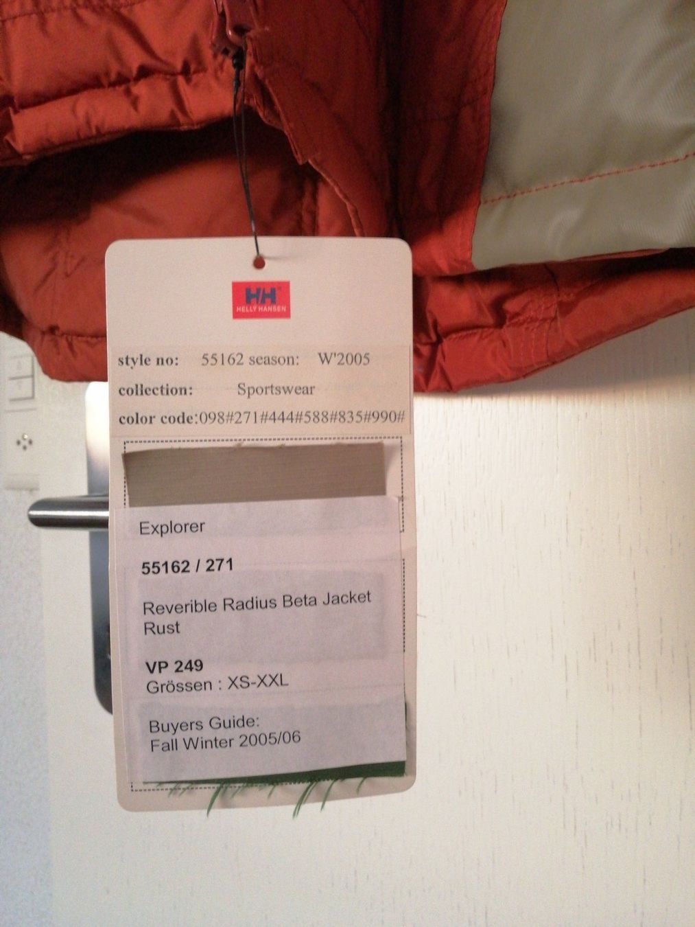 Helly Hansen Giacche: Helly Hansen Jacke – Nuovo e nell'imballaggio originale da Bellikon venduto da Anithom 2