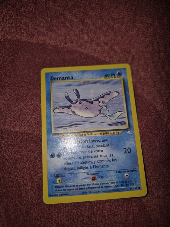 Carte pokemon demanta neo genesis 64/111 (D'occasion) à Crissier pour ...