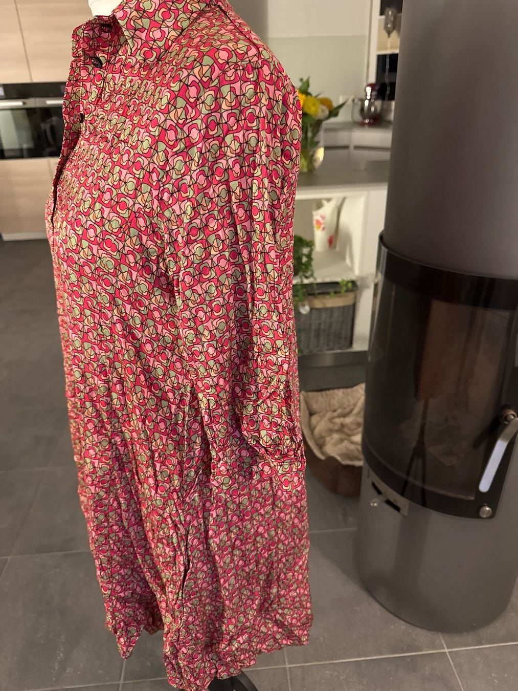 Vestiti: Funky Staff Kleid bunt gemustert Gr. S 36/38 – Usato da Niederscherli venduto da Doene0 2