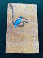 AK ungelaufen Eisvogel Illustration