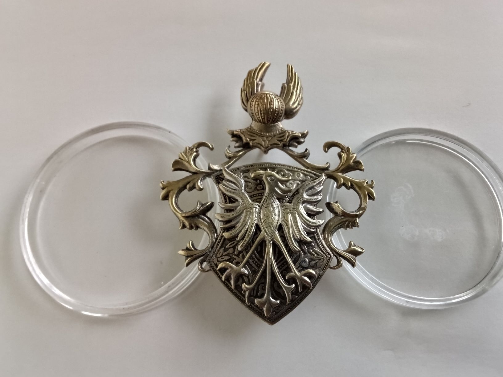 Spille & Fermagli: Antike Militär Brosche oder Anhänger ca. 1890/1910   – Usato da Feldbach venduto da carlotta111 1