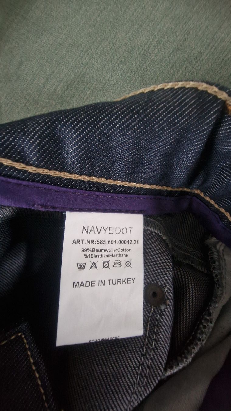 Navyboot Jeans: Navyboot Jeans, Gr. S 34/L34 – Nuovo (secondo la descrizione) da Wald ZH venduto da Cjp 3