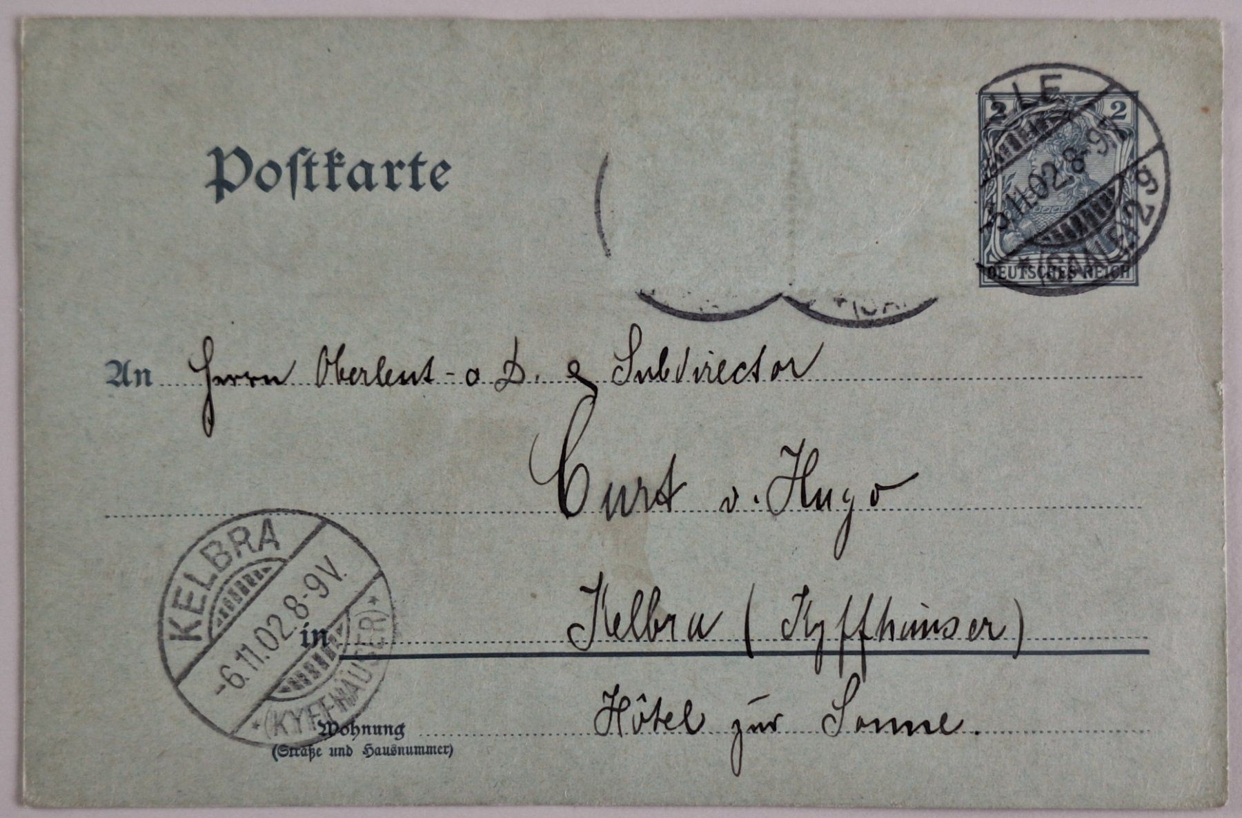 Buste & buste per spedizione: Deutsches Reich 1902 – Usato da Lohn-Ammannsegg venduto da konstrwu
