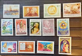 CHILE CHILI timbres neufs ** ~1977-78