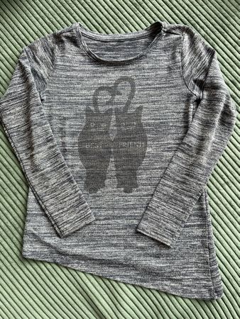 Pullover Gr. 140 für Katzenfreunde