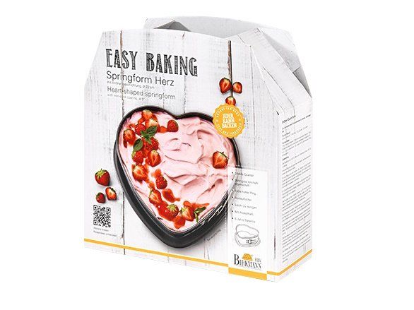 Moules à gâteaux: BIRKMANN EASY Baking Herz-Springform 22cm – Neuf avec emballage d'origine à Kägiswil par nick333 1