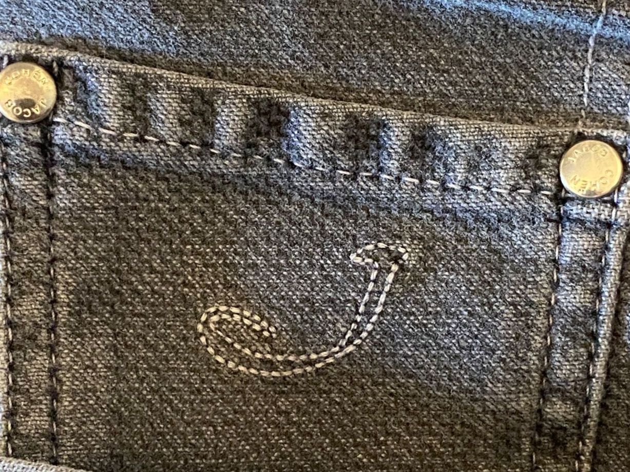 Jacob Cohën Jeans: Jacob Cohën-Herrenjeans, Grösse 38, grau, gebraucht – Gebraucht aus Thalwil von Grossfami6 4