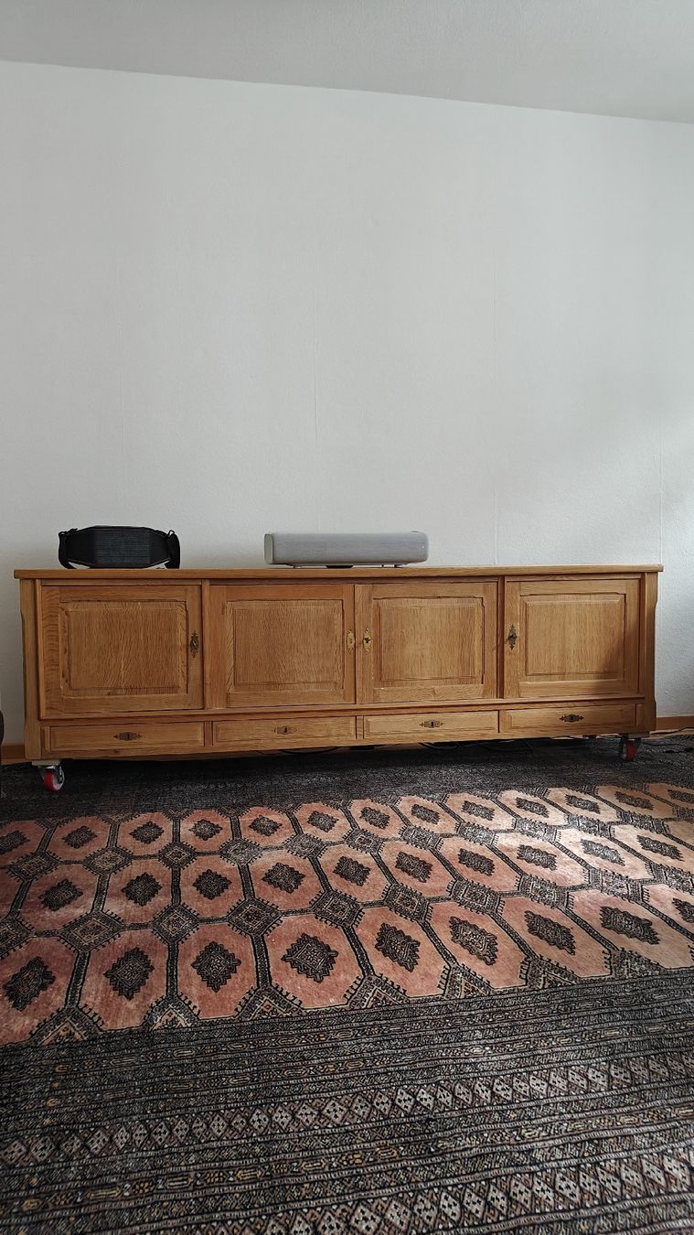 Kommoden: Grosses Vintage Sideboard aus massiver Eiche – Gebraucht aus Baden von Holzspoh