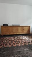 Grosses Vintage Sideboard aus massiver Eiche