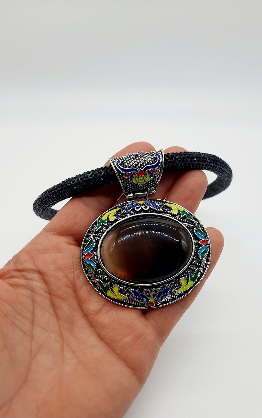 Anhänger: Choker mit Anhänger – Neu und originalverpackt aus Oberglatt ZH von nat_c6k7 1