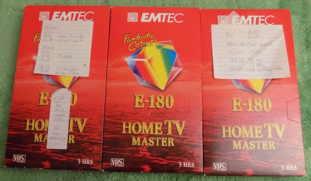 EMTEC EC 45 Videocassette VHS-C - Confezione Da 2 Pezzi Per Videocamere - Foto 2