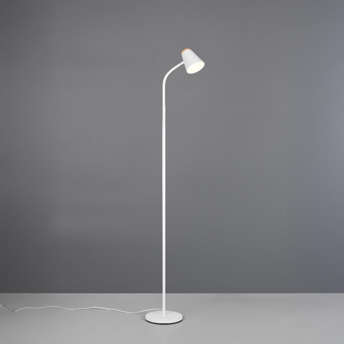 Lampade: LED Stehleuchte,Flexhals, 145 cm Höhe – Nuovo (secondo la descrizione) da Kreuzlingen venduto da Smart-Light