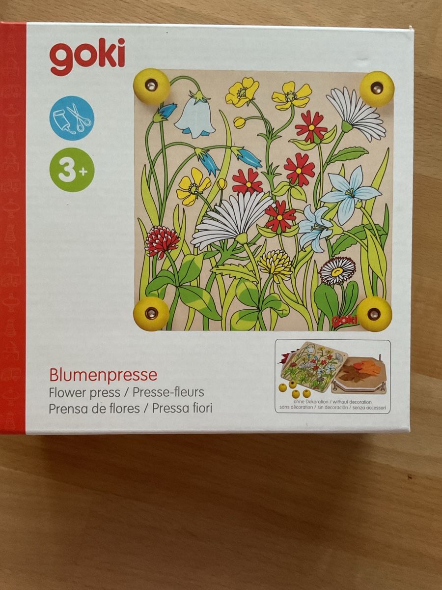 Giocattoli: Holz Blumenpresse Goki – Nuovo e nell'imballaggio originale da Wil ZH venduto da RiccardaWegmann 4